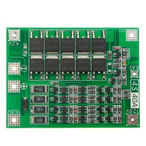 4S 40A Li-ion Lithium Battery 18650 Charger PCB BMS