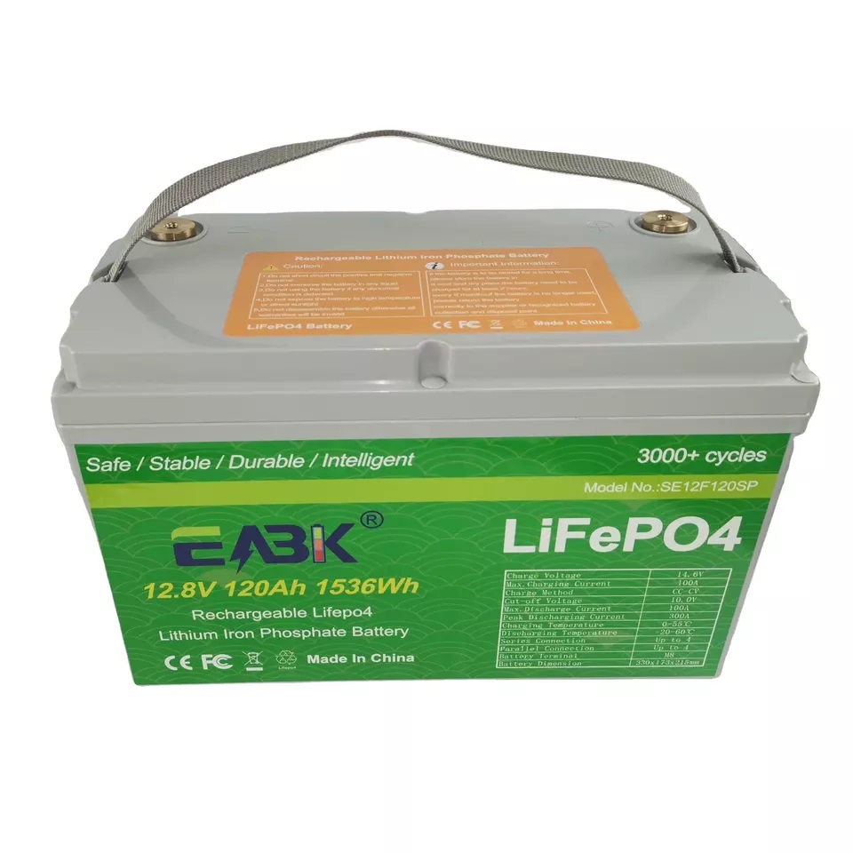 12v 120ah Lifepo4 Battery Pack for 12v Lead Acid Replacement Battery