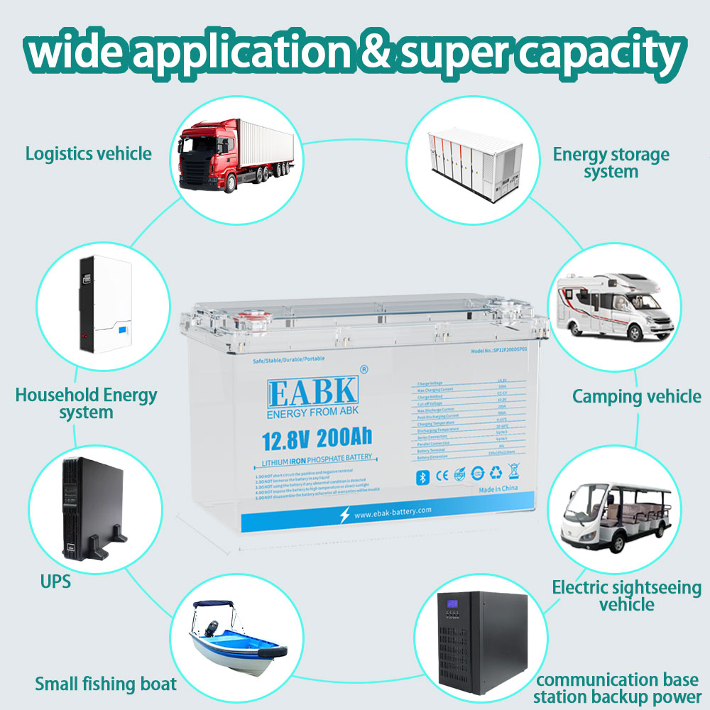 12.8v 200ah Lithium Iron Phosphate Battery - Image 3