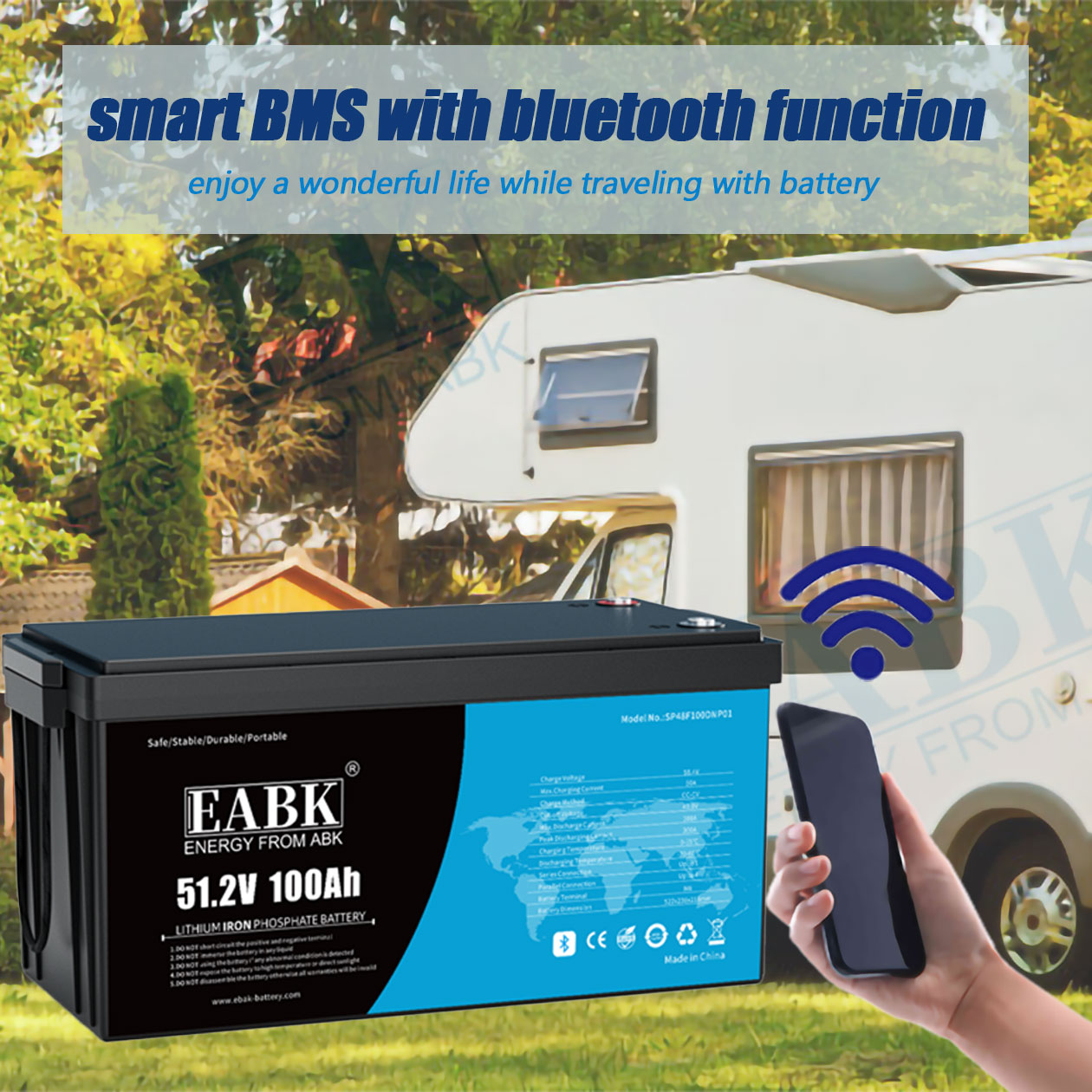 51.2v 100ah Lithium Iron Phosphate Battery - Image 4